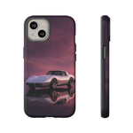 Soft White C3 Corvette Mauve Sky Phone Case