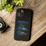 1970 Chevelle SS Blue Lightning Tough Phone Case Cover