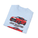 Red 2025 GT350 Muscle Car T-Shirt | Racing Mustang Graphic Tee
