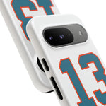 Vintage Football QB Number 13 Phone Case | Tough Cover