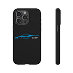 Rapid Blue C8 Phone Case for Chevy Fans, Tough Protective Cover