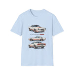 1979 Camaro Z28 Triple-View Illustration T-Shirt | Classic Muscle Car Tee