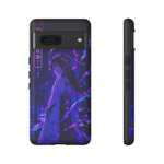 Neon Shrine Maiden phone case | Tough Case, anime vaporwave