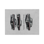 1962 Galaxie 500XL Classic Car Illustration throw blanket