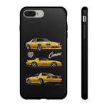 Yellow IROC-Z Camaro Triple View Tough Phone Case Cover Gift