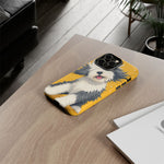 Sheepdog Hair Flip Phone Case Funny Dog Lover Gift