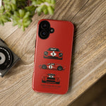 1967 GT40 Mk IV Red Race Car Tough Phone Case Cover Gift