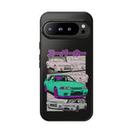 R32 Skyline GT-R Manga Style JDM Tough Phone Case Cover Gift