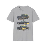 1956 DeSoto Fireflite Classic Car Trio T-Shirt | Vintage Retro Auto Tee