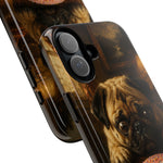 Pug Donut Dilemma Tough Phone Case