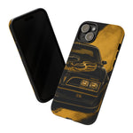 Trans Am Black Gold Shaker Tough Phone Case Muscle Car Art Cover