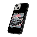 R34 Skyline GT-R Sakura Mountain JDM Tough Phone Case Gift