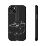 Grand National Phone Case, Black 87 Muscle Car Stripe Studio Cover