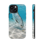 Permit Fishing Phone Case, Flats Fly Fishing Cover for Anglers