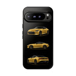 Gold Fairlady Z Classic Sports Car Tough Phone Case - 3 View