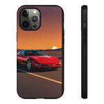 Red C4 ZR-1 King of the Hill Art Tough Phone Case