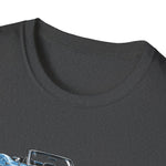 Blue Classic 1967 Corvette Convertible T-Shirt | Sports Car Illustration