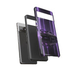 Matte Gray MK4 Supra Violet Neon Pillars Case