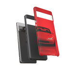 Red Miata Phone Case, NA MX5 90s JDM Roadster Tough Cover