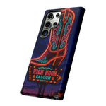 Neon Cowboy Boot phone case | High Noon Saloon design