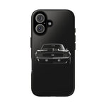 1969 Camaro Black Restomod Front Tough Phone Case Cover Gift
