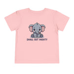 Small But Mighty Cute Toddler Boys Girls T-Shirt Baby Shower Gift