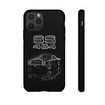 SS 454 Classic Muscle Car El Camino phone case | vintage Chevy reflection