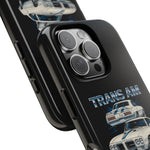 1969 Trans Am White Blue Stripe Tough Phone Case Cover Gift
