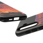Silverado sunset truck Phone Case | Retro pickup silhouette