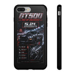 GT500 Supercharged 5.2L Phone Case | Muscle Car Engine Spec Cover