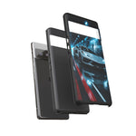 C8 Rain Tunnel Phone Case Racing Tough Case for Corvette Drivers