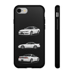 White S14 Silvia JDM Sports Car Phone Case Tough Multi View