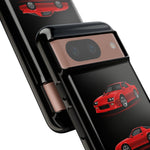 Z28 Red Triview Phone Case Classic Car Illustration
