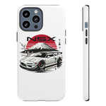 NSX Retro Mount Fuji Illustration JDM phone case | Tough Cover