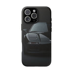 Black NSX Low-Key Minimal Tough Phone Case for 90s JDM Fans