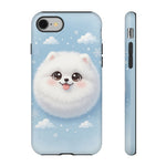 Samoyed Kawaii Snowball Chibi Art Tough Phone Case