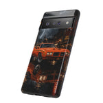 70 GTO Judge Phone Case, Rainy City Night Muscle Car Cover