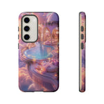 Floating Pool Deck Phone Case, Pastel Cloud 3D Render Cover