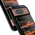 1969 GTO Judge Orange Muscle Car Tough Phone Case Cover Gift