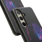 Girl at Window Night Cityphone Case | Tough Case