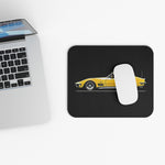 1969 Corvette C3 Stingray Mouse Pad – Yellow Classic Car Desk Mat