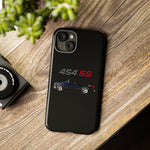 Chevy 1500 454 SS Sport Truck Phone Case Featuring Pickup Side Profile