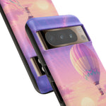 Pastel Hot Air Balloon Vaporwave Art Tough Phone Case