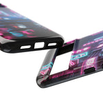Skyline GT-R Tokyo Rain JDM Night Art Tough Phone Case