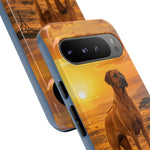 Rhodesian Ridgeback African Savanna Art Tough Phone Case