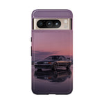 Sunset Skyline GT-R R32 phone case | car reflection, purple dusk