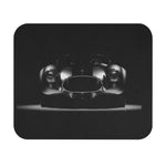 Vintage Cobra Muscle Car mouse pad | Black automotive silhouette, desk mat