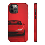 Red Miata Phone Case, NA MX5 90s JDM Roadster Tough Cover