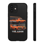 1969 GTO Judge Orange Muscle Car Tough Phone Case Cover Gift