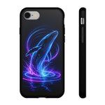 Neon Holographic Whale Phone Case | Tough Case